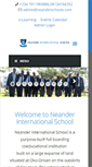 Mobile Screenshot of neanderschools.com